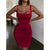 Multi-Colour Bodycon Slinky Dress