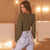 Deep V-neck Long Sleeve Bodysuit
