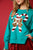 Sequin Candy Cane Christmas Jumper