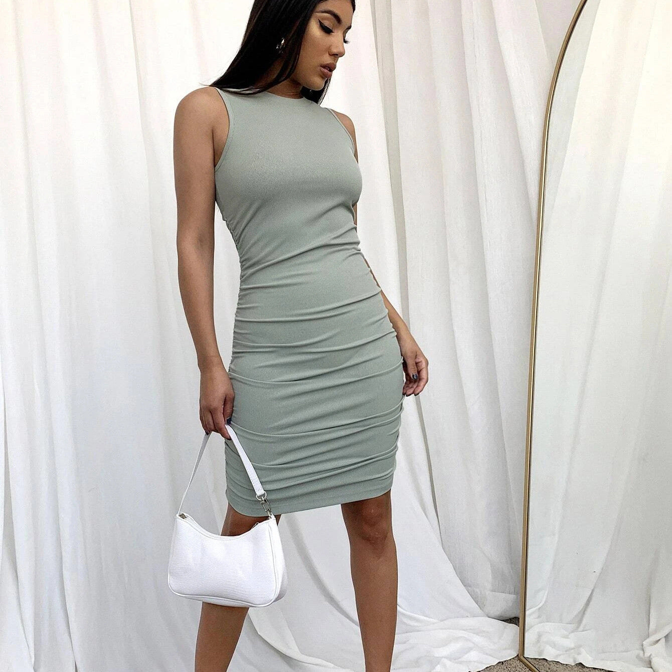 Slim hot sale fit dress