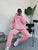 Matching Hoodie and Jogger Loungewear Tracksuit Set