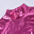 Metallic Coated Cropped Slim Fit  Skirt Set