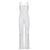 Casual White Flared Leg Jumpsuit