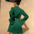 Pleated Long Sleeve Dress