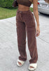 Brown Cargo Pants